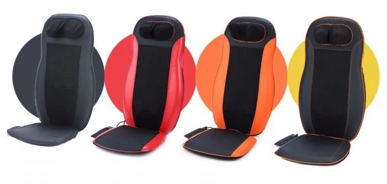 Seat Massage Cushion Best Shiatsu Rolling Electric Body Car Massager Cushion with Heat