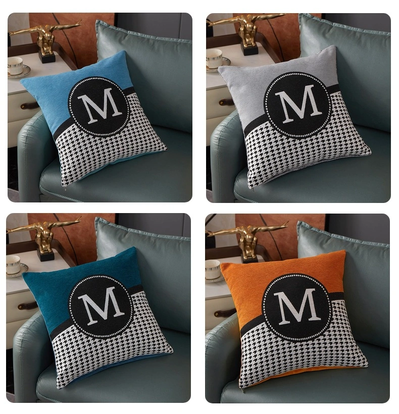 European-Style High-Precision Hot Drilling Sofa Cushion, Can Be Customized Luxury Tassel Pillowcase Pillow Cover6European-Style High-Precision Hot